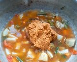 A picture of step 9 of Thinai (Foxtail Millet) Sambar Sadam.