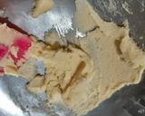 A picture of step 2 of Vanilla Heart cookies.