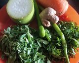 A picture of step 4 of Mixed dal veggies chilla.