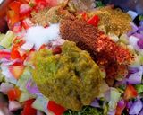 A picture of step 3 of Kala Chana (Chaat).