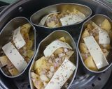 Foto langkah ke 3 dari resep Kentang Keju Kukus Oregano.