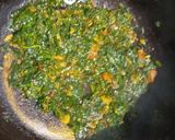 पालक फ्राई (Palak fry recipe in hindi) रेसिपी चरण 4 फोटो