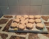 Foto del paso 16 de la receta: Alfajores de chocolate blanco rellenos con dulce de membrillo