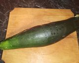 Pas rețetă Zucchini cu ou și salam (Zucchine con uova e salame) 1 fotografie