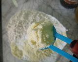 A picture of step 2 of Gireba cookies.