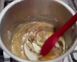 A picture of step 8 of Upside down caramelised banana cake.