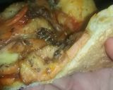 Foto langkah ke 7 dari resep Meaty lovers pizza #oven tangkring /Hock #takaran sendok.