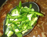 A picture of step 2 of Cous cous with veggies.