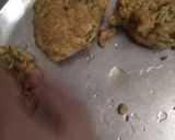 A picture of step 3 of Crispy double fry pakorey.