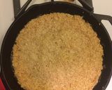 A picture of step 3 of Oat pizza.