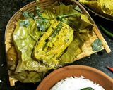 A picture of step 7 of Ilish Paturi (Fish Steam Cooked in Banana Leaf).