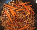 Csicseriborsós egytálas hajdinával (vegán) recept fázis 4 fotója