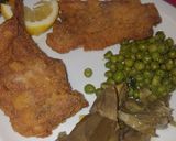 A picture of step 5 of Lamb Chops Milanese.