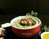 A picture of step 3 of Seaweed Hummus.