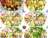 A picture of step 3 of Kaala Chana Chaat(Bengal Gram Chaat).