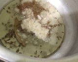 A picture of step 2 of Dal Khichdi.