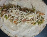 Φωτογραφία βήματος 4 της συνταγής Wrap με κοτόπουλο
