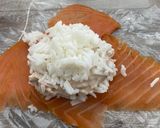 Une image de l'étape 3 de Sushi au thon/saumon.