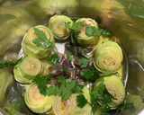 Foto del paso 3 de la receta: Alcachofas estofadas con jamón y vino blanco