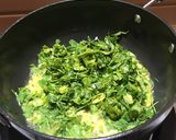A picture of step 3 of Methi in moong dal.