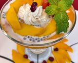 A picture of step 4 of Mango coconut chia pudding.
