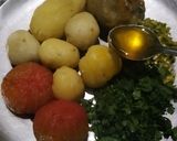 A picture of step 2 of Baingan bharta.