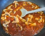 A picture of step 3 of Sausage cobbler.