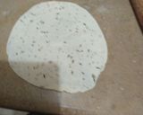 A picture of step 3 of Mathri (poori ya papri).