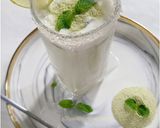 Foto langkah ke 4 dari resep Milkshake green tea latte +mint😋.