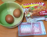 Foto langkah ke 1 dari resep Noodle Birthday Cake.
