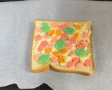 A picture of step 6 of Kawaii Cheese Cookie Cheese Toast.