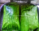 Foto langkah ke 4 dari resep Pepes kepala patin tempoyak.