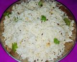 A picture of step 3 of Jeera Rice.