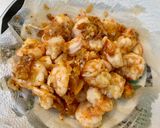 Foto langkah ke 2 dari resep Udang Goreng Saus Telur Asin.