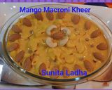 मैंगो मैकरोनी खीर (Mango macaroni kheer recipe in hindi) रेसिपी चरण 11 फोटो