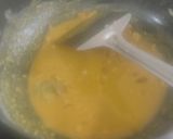 A picture of step 5 of Besan Sheera.