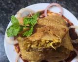 Maggi stuffed spring rolls recipe step 7 photo