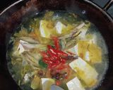 Foto langkah ke 4 dari resep Tahu Santan Kemangi.