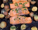 Foto del paso 5 de la receta: Salmón con Papas rústicas
