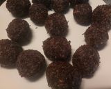 A picture of step 3 of Nutella truffles.