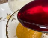 A picture of step 2 of Orange summer cooler.