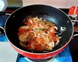 A picture of step 2 of Spicy Egg Pulao.