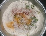 A picture of step 3 of Methi paratha.