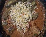 Foto langkah ke 4 dari resep Terong kukus sambel kemiri dan santan.