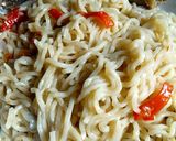 A picture of step 2 of Hot & Spicy Noodles.