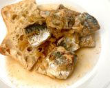 Foto del passaggio 10 della ricetta 132 • Sgombri incipollati (caballas encebolladas), ricetta di Cadice 🇪🇸