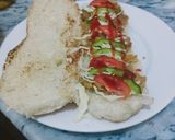 A picture of step 1 of Shami burgers.