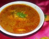 A picture of step 5 of Prawns curry my style.