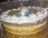 Foto del paso 9 de la receta: Tarta de 3 chocolates con cobertura de naranja 🍊