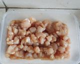 Foto langkah ke 1 dari resep Nasi Tim Ayam Jamur.